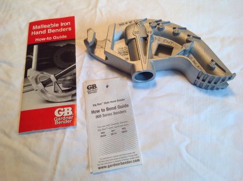 Gardner Bender 960 Big Ben Aluminum Conduit Hand Bender, 1/2&#034; EMT, 3- 11/16&#034; Ben