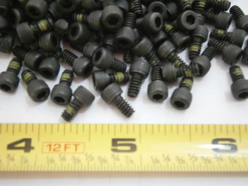 Cap Screw 6/32 x 1/4 Socket Head Alloy Steel w/Patch Lot of 50 #1553