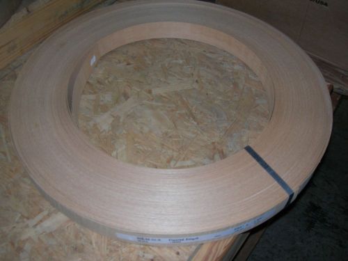 Figured Anegre Edge Banding Wood Veneer. 5/64&#034; x 1 3/4&#034;, 328 Lin. Ft.