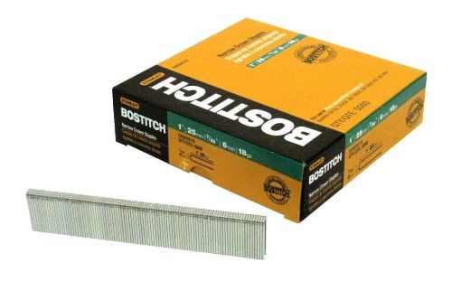 BOSTITCH SX50351G 1-by-7/32-Inch 18-Gauge Narrow Crown Finish Staple, 5000-Per B