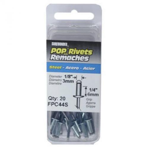 1/8in steel long rivet fpc pop rivets fpc48s 018239312931 for sale