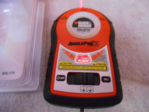 Black &amp; Decker BULLSEYE Auto Leveling Laser With Angle Pro Model BDL170