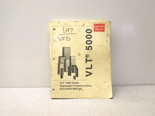 MO-1879, DANFOSS VLT 5000 SERIES ADJUSTABLE FREQUENCY DRIVE INSTRUCTION MANUAL