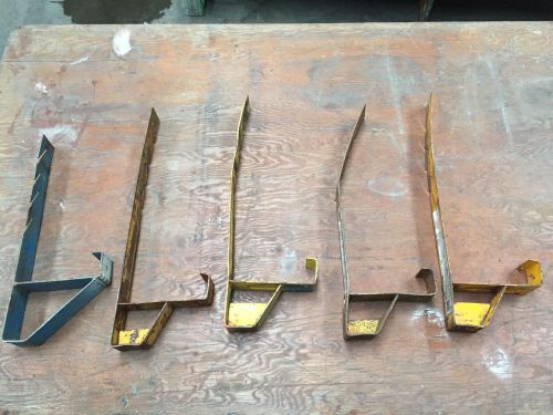 Lot 5 Matching Roof Jacks Scaffold Roofing Brackets ARCO HEAVY DUTY 1/8&#034;