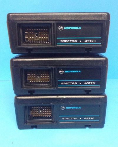 Lot of 3: MOTOROLA SPECTRA ASTRO RADIO SIREN KIT HLN1439C