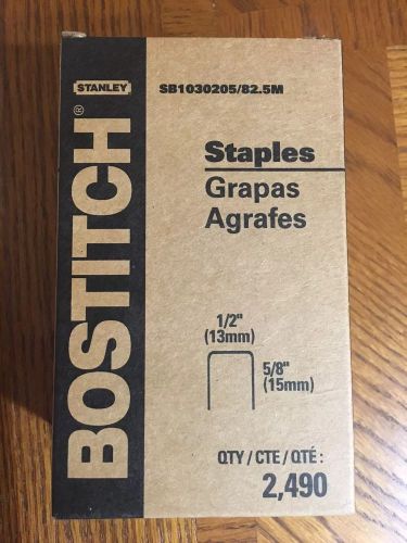 STANLEY BOSTITCH 2,490 SB1030205/82.5M STAPLES