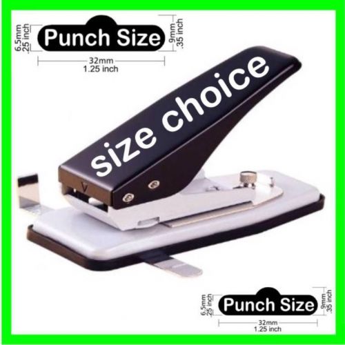 PEG HOLE PUNCH Euro HANG TAG display DIY DIE CUTTER Slot Wall NEW PHP