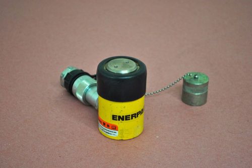 Enerpac rc101 10 ton hydraulic cylinder 1&#034; stroke w/ simplex hose half coupler for sale