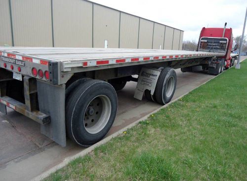 1999 TRANSCRAFT FLATBED SEMI TRAILER       OBO