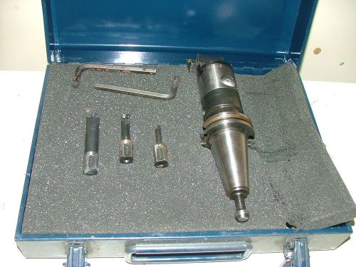 D&#039;Andrea Boring Head Set Coolant Thru On CT-40 CNC Holder Indexable Carbide Bars