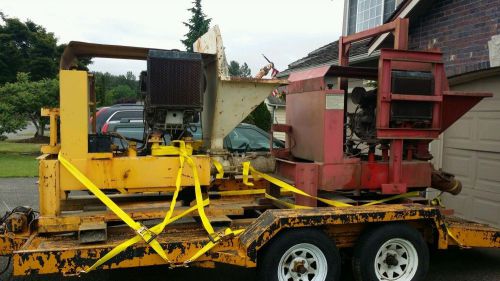 Two diesel Olin grout concrete shotcrete pumps pump FOR REPAIR