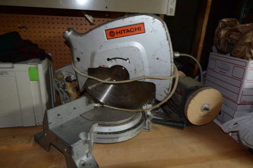 HITACHI 15&#034; MITER SAW + NEW BLADE ($200)