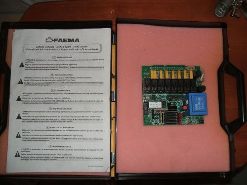 FAEMA DUE E61 E97 ENOVA STYLEMA E91 AMBASSADOR E92 S CONTROL BOARD P/N 918910008