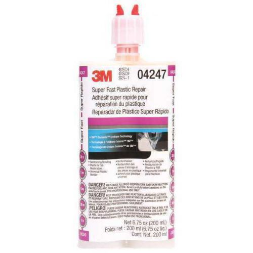 3M (4247) Super Fast Plastic Repair, 04247, 200 mL