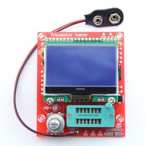 Diy m12864 graphics version transistor tester kit lcr esr pwm usa seller for sale