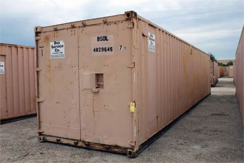 40&#039; steel shipping storage container unit 178 for sale