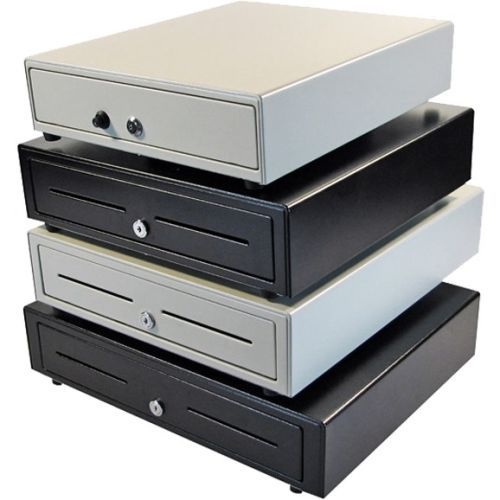 Apg Cash Drawer Vasario 1313 Cash Drawer - 4 Bill - 4 Coin - 2 Media Slotprinter