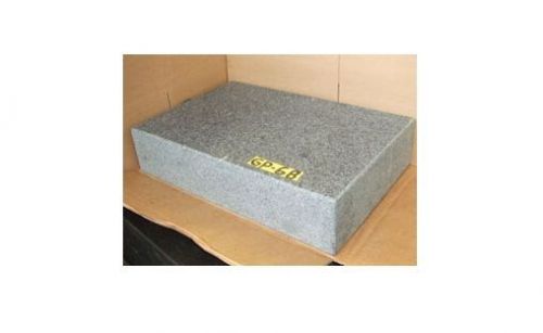 12” x 18” x 4” Granite Plate Charcoal Grade A