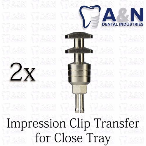 2 impression transfer for closed tray for sale