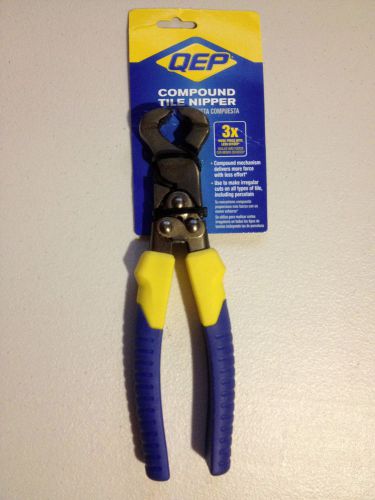 New qep coumpound tile nipper for sale