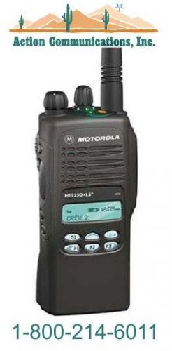 MOTOROLA HT1250LS+, VHF 136-174, 5 WATT, 32 CHANNEL, LIMITED KEYPAD