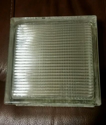 VINTAGE 8 x 8 Glass wall block salvage