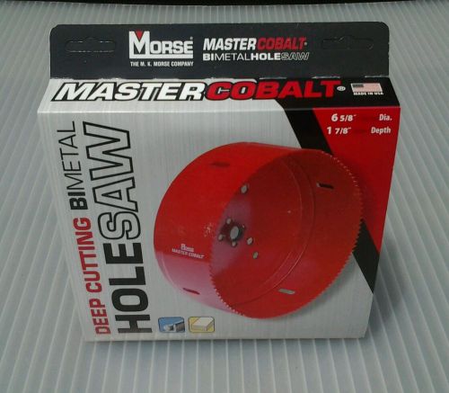 MORSE-MASTER COBALT 6&#034; BIMETAL HOLESAW