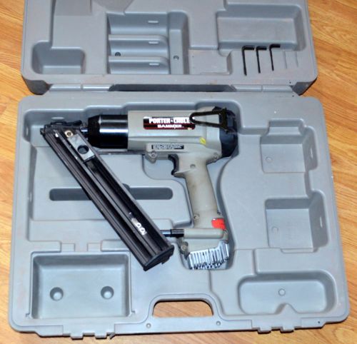 PORTER CABLE BAMMER CDA250 15GA FINISH NAILER CORDLESS W/CASE