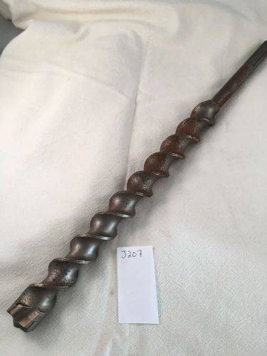 New 1-1/2&#034; diameter bosch sds max carbide tip hammer drill bit 20.5&#034; german j207 for sale