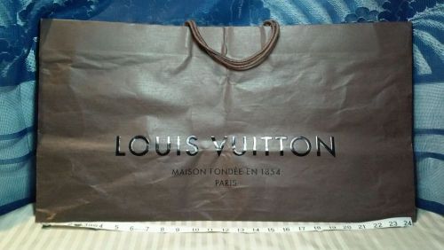 HUGH LOUIS VUITTON DARK BROWN SHOPPING BAG