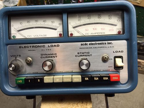 Ac/dc el750 electronic load for sale