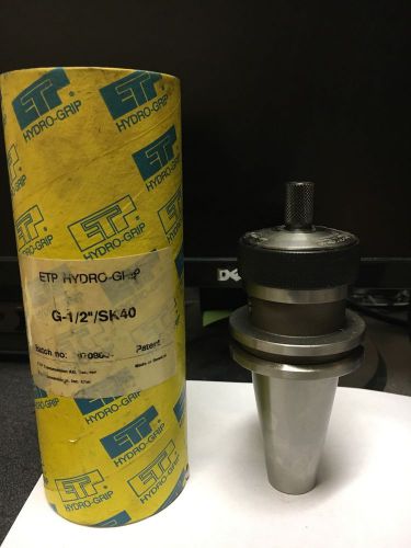 ETP HYDRO-GRIP G-1/2” / SK 40 SK40 Tool Holder