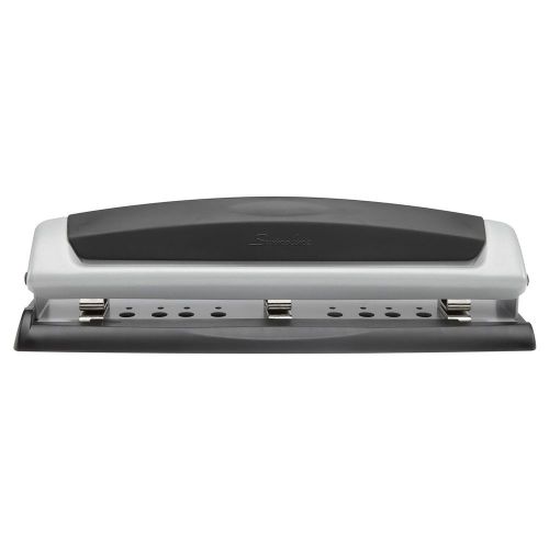 Swingline Desktop Hole Punch Precision Pro 2 - 3 Holes Adjustable Centers 10 ...