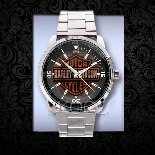 698 Harley Davidson Logo Watch New Design On Sport Metal Watch