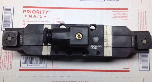 SMC VS7-8-FHG-D-3N PNEUMATIC SOLENOID VALVE 24V NEW CONDITION NO BOX