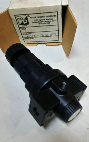 NEW Master Pneumatic R100-2ML50 Pressure Regulator