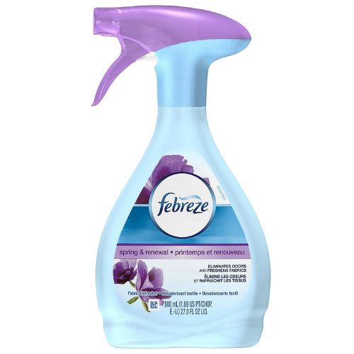 Febreze Fabric Refresher - Odor Eliminator, Spring - Renewal 27 oz (Pack of 6)