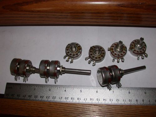 Vintage AB Allen Bradley Pots Potentiometer Type J Various Pots