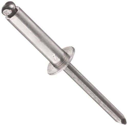 Stainless Steel Blind Rivet, Meets IFI Grade 51, 0.376&#034;-0.5&#034; Grip Range, 5/32&#034;