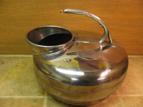 Vintage Surge Babson Bros Milk Bucket Milking Machine Stainless Steel