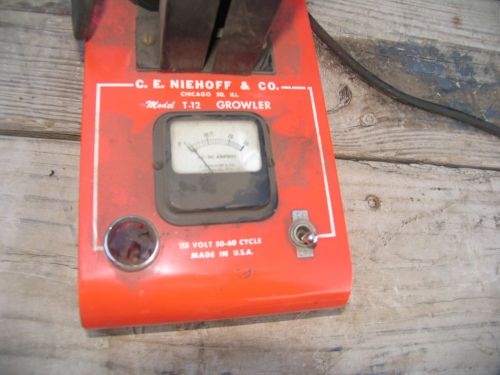 C.E. Niehoff #T-12 ARMATURE GROWLER TESTER