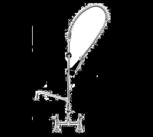 T&amp;s brass b-0123-adf10-b easyinstall pre-rinse unit deck mount base 8&#034; centers for sale