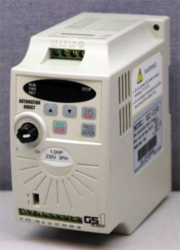 Automation direct gs1-21p0 variable frequency ac drive gs1 series for sale