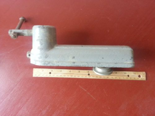 VINTAGE DELTA ROCKWELL 12&#034; WOOD LATHE TOOL REST BASE for 1 1/2&#034; gap Lathes