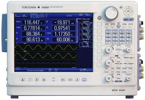 Yokogawa PX8000 Precision Power Scope  w/ case, differential probes &amp; CT clamps