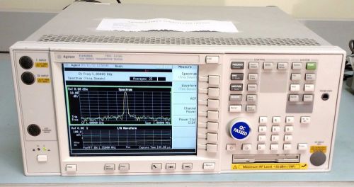 Keysight/Agilent E4406A Vector Signal Analyzer with Rear output, NADC &amp; 202 Edge