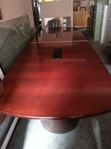 CONFERENCE TABLE MAHOGANY 14 FOOT