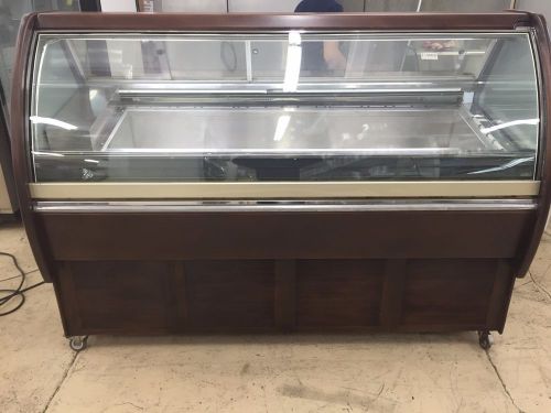 72&#034; Display Case Freezer Gelato Ice Cream Dipping Showcase Cabinet