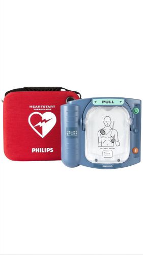 Philips heartstart hs1 onsite defibrillator aed - with battery and pads for sale