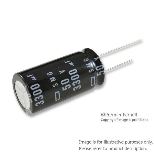 10 X UNITED CHEMI-CON ESMG500ELL332MMP1S AL ELECT CAPACITOR 3300UF 50V 20%